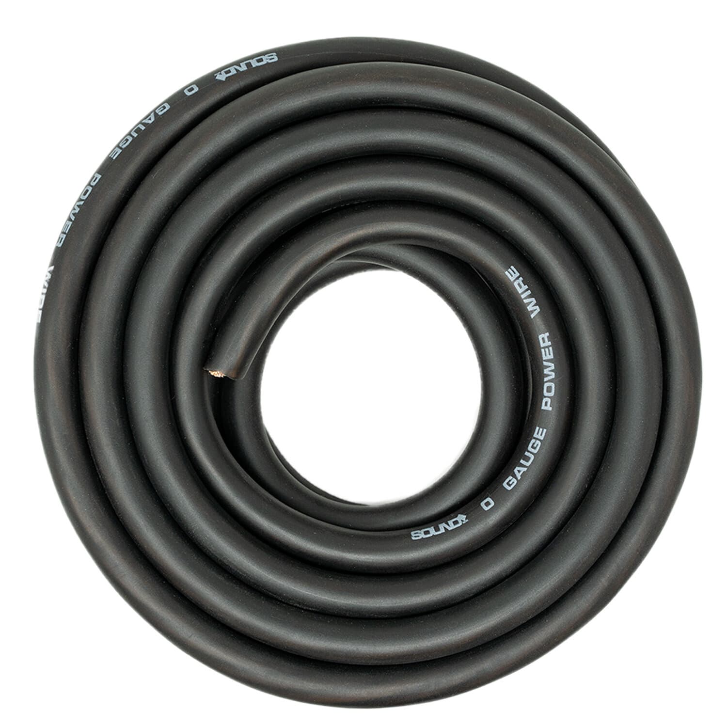 SoundBox KIT0-25RB, 0 Gauge Amplifier Wire Power/Ground Amp Cable - 50 Ft. 3