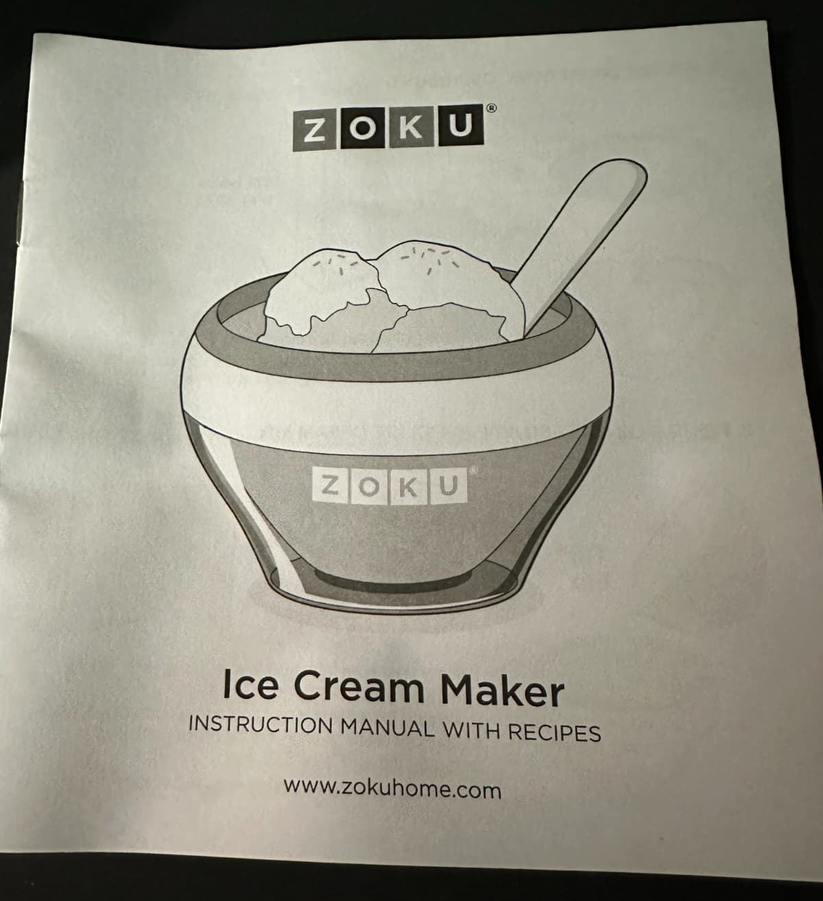 Zoku Instant Ice Cream Maker BLUE Frozen Yogurt Sorbet  NEW 6