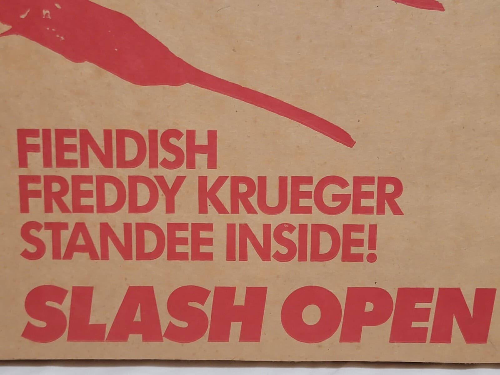 NEW A Nightmare on Elm Street 4: The Dream Master Movie Standee Display SEALED 3