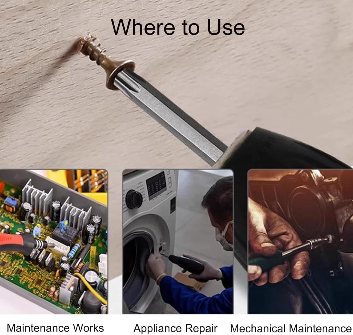 11pcs T6-T40 Magnetic Head Torx Screwdriver Bit Set Security Tamper Proof Star 5