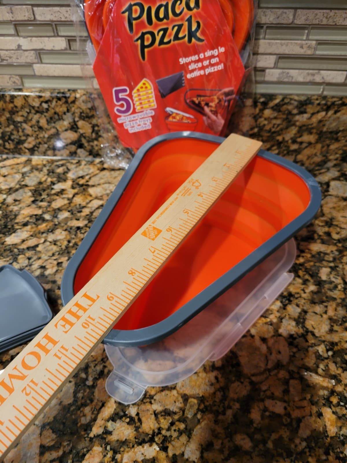 Ultimate Pizza Pack Storage Container Reusable Foldable Portable Microwavable! 5