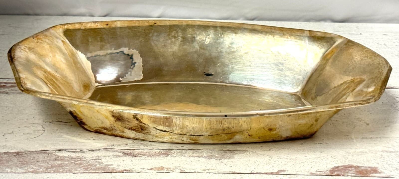 Antique MH Wilkens & Sohne German 830 Silver Bread Serving Tray 353g #7211 2