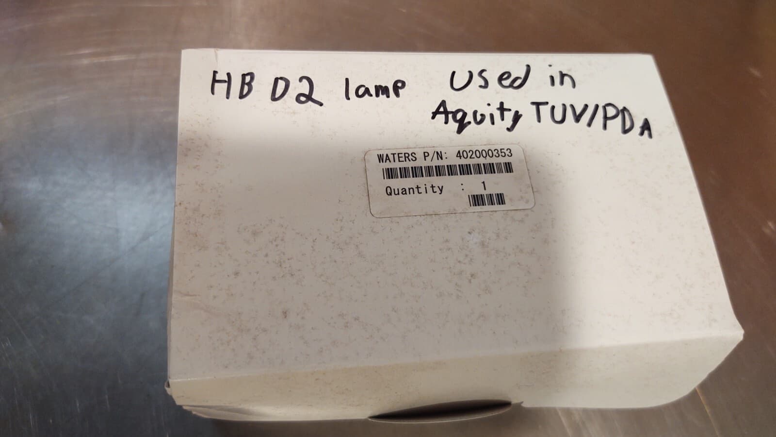 Waters PN 402000353 Performance Plus HB D2 Deuterium Lamp Assembly 6