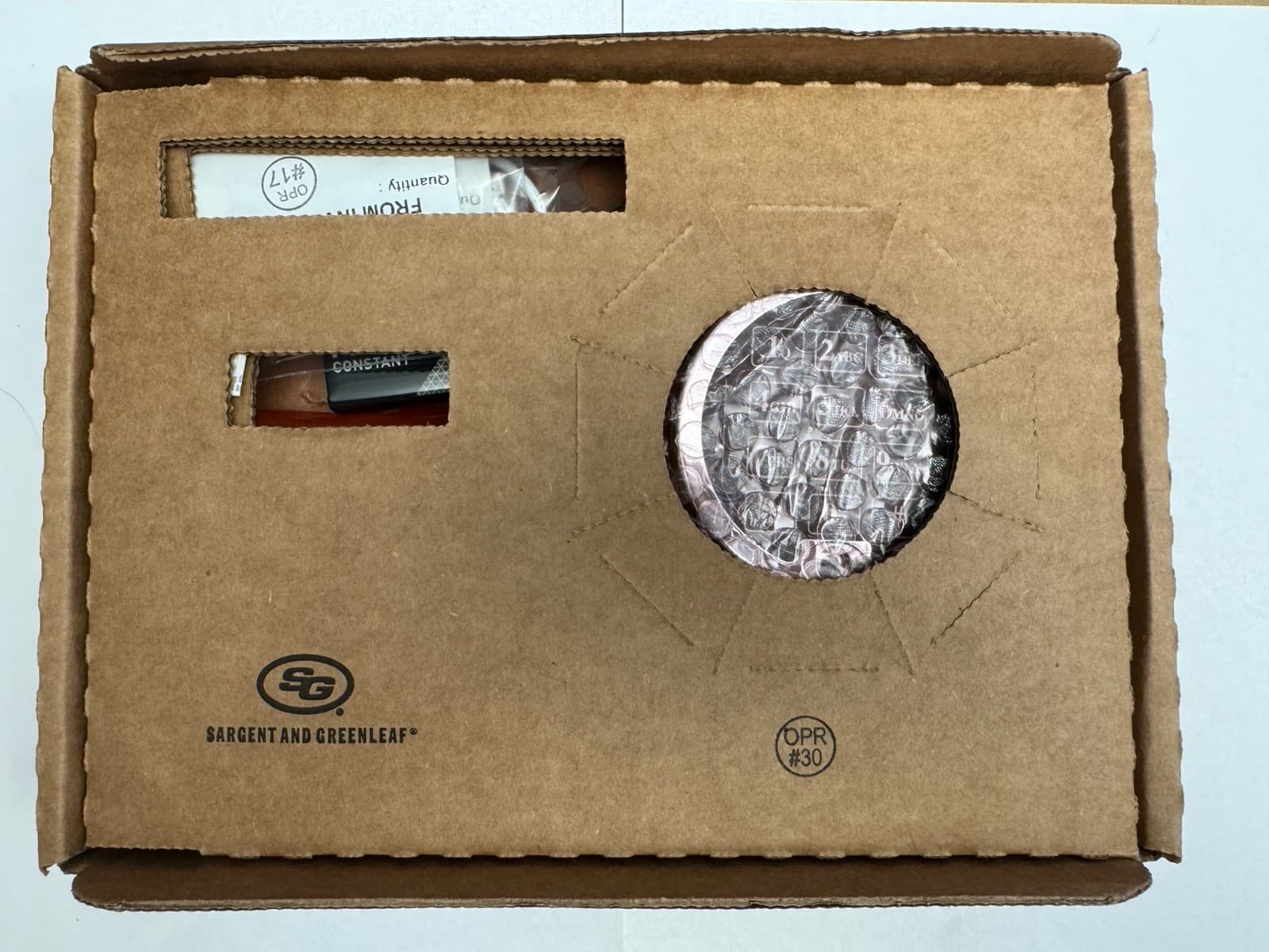 Sargent Greenleaf S&G Model: 2006-102 Titan Pivot Bolt Electronic Safe Lock Kit 4