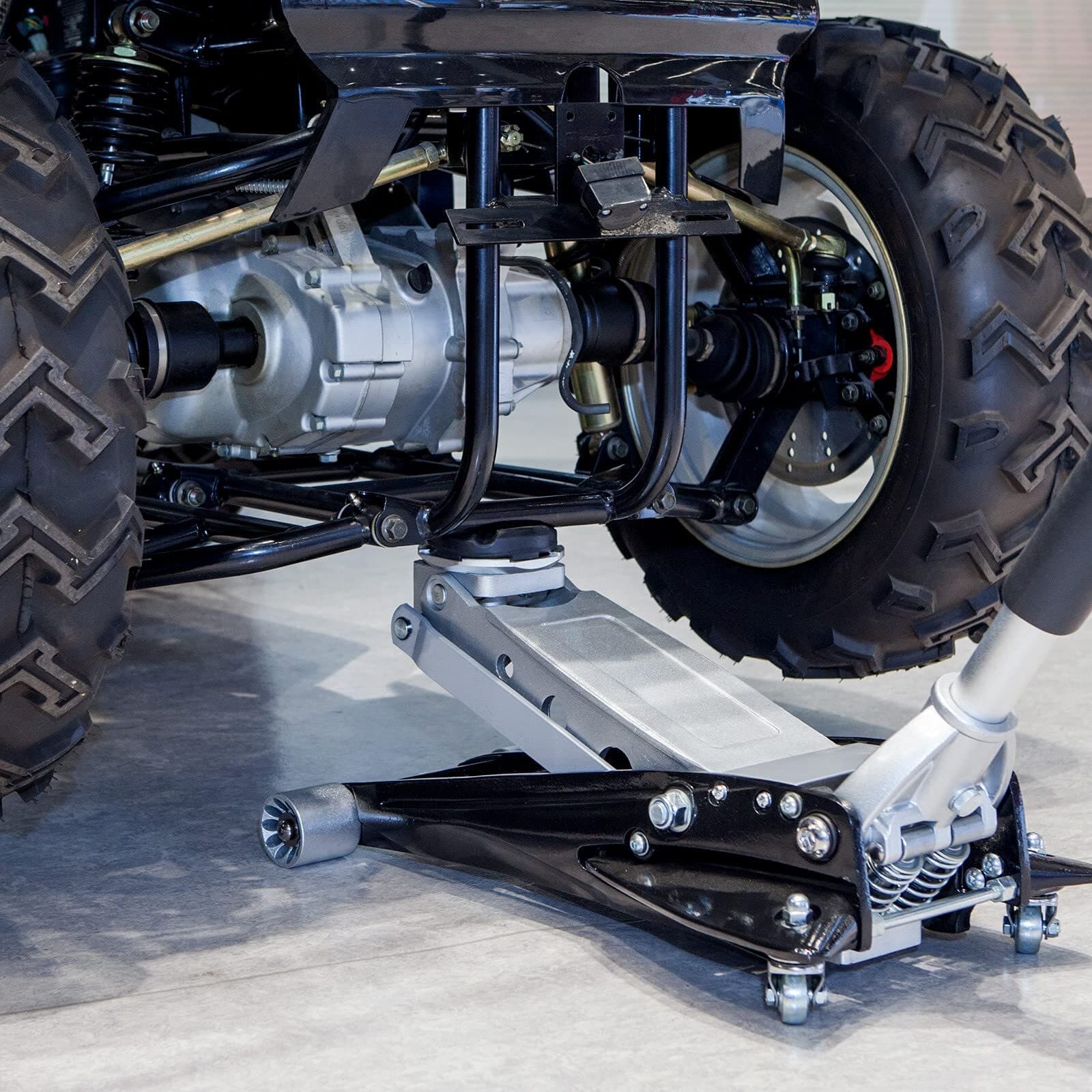 	BIG RED Torin Floor Jack Rubber Pad Universal Large Jack Adapter Black	 5