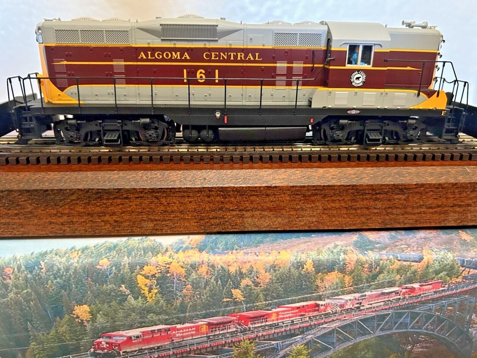 ALGOMA CENTRAL GP7/9 SWITCHER - DCC & " QUANTUM " SOUND- HO Scale NEW OOP RARE 6