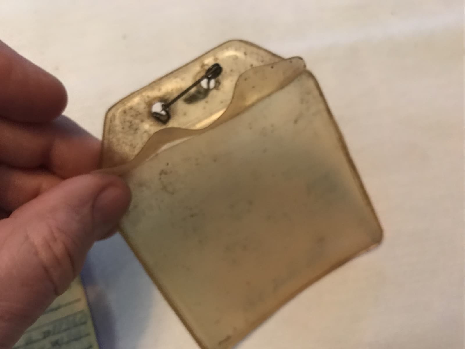 1976 Pennsylvania Vintage Fishing License In Case 5