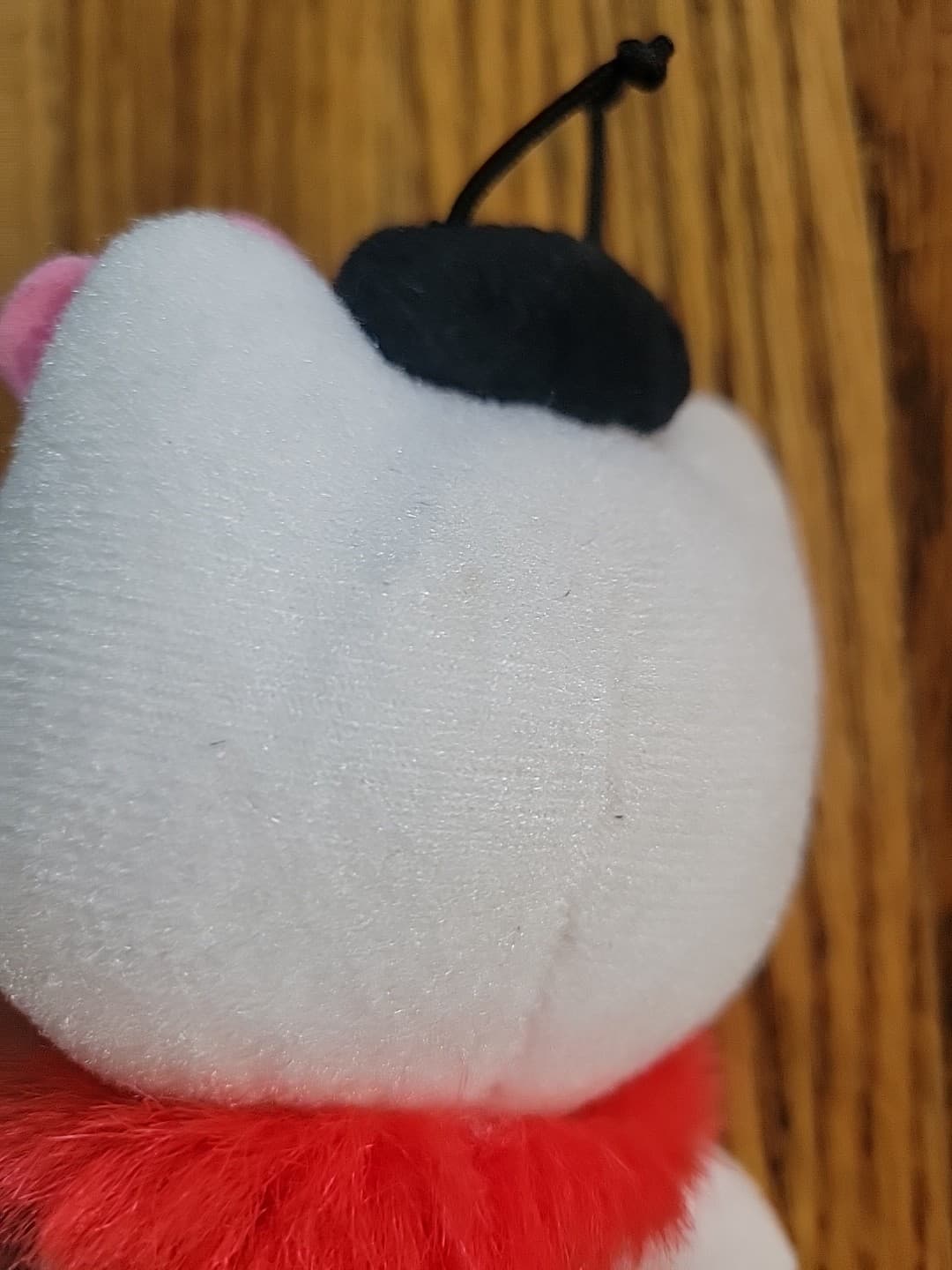 Hello Kitty Pocchaco Beanie Plush Sanrio Smiles Ladybug 2000? 4