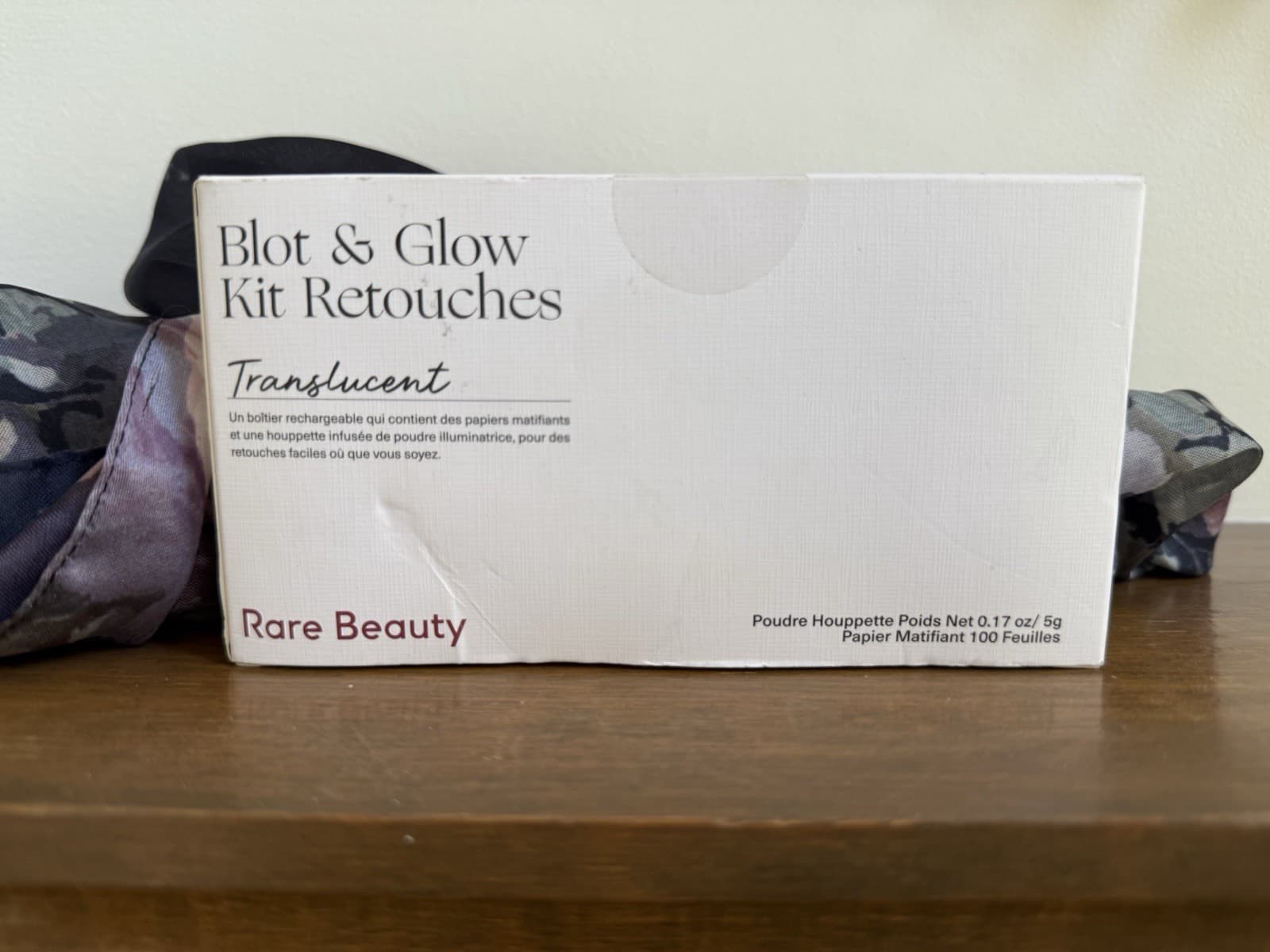 Rare Beauty Blot And Glow Touch Up Kit Compact Blotting Paper Translucent New 5