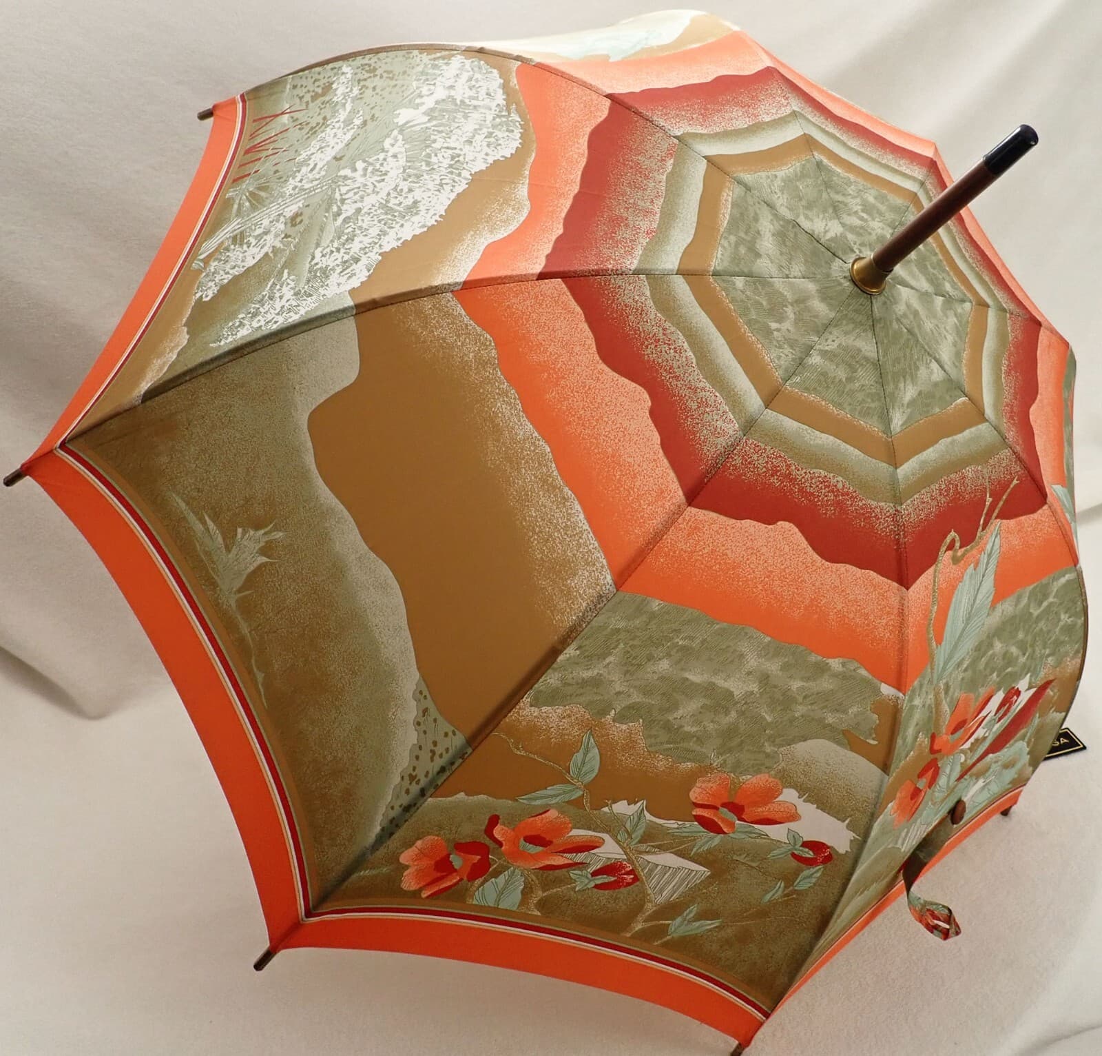 Vintage Authentic Balenciaga Paris Parasol Umbrella Rare Beautiful Piece 