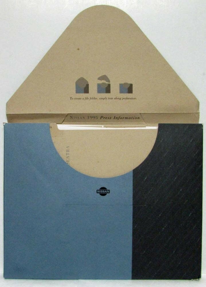 1995 Nissan Full Line Press Kit - Maxima Altima Sentra 240SX 300ZX Pathfinder 2