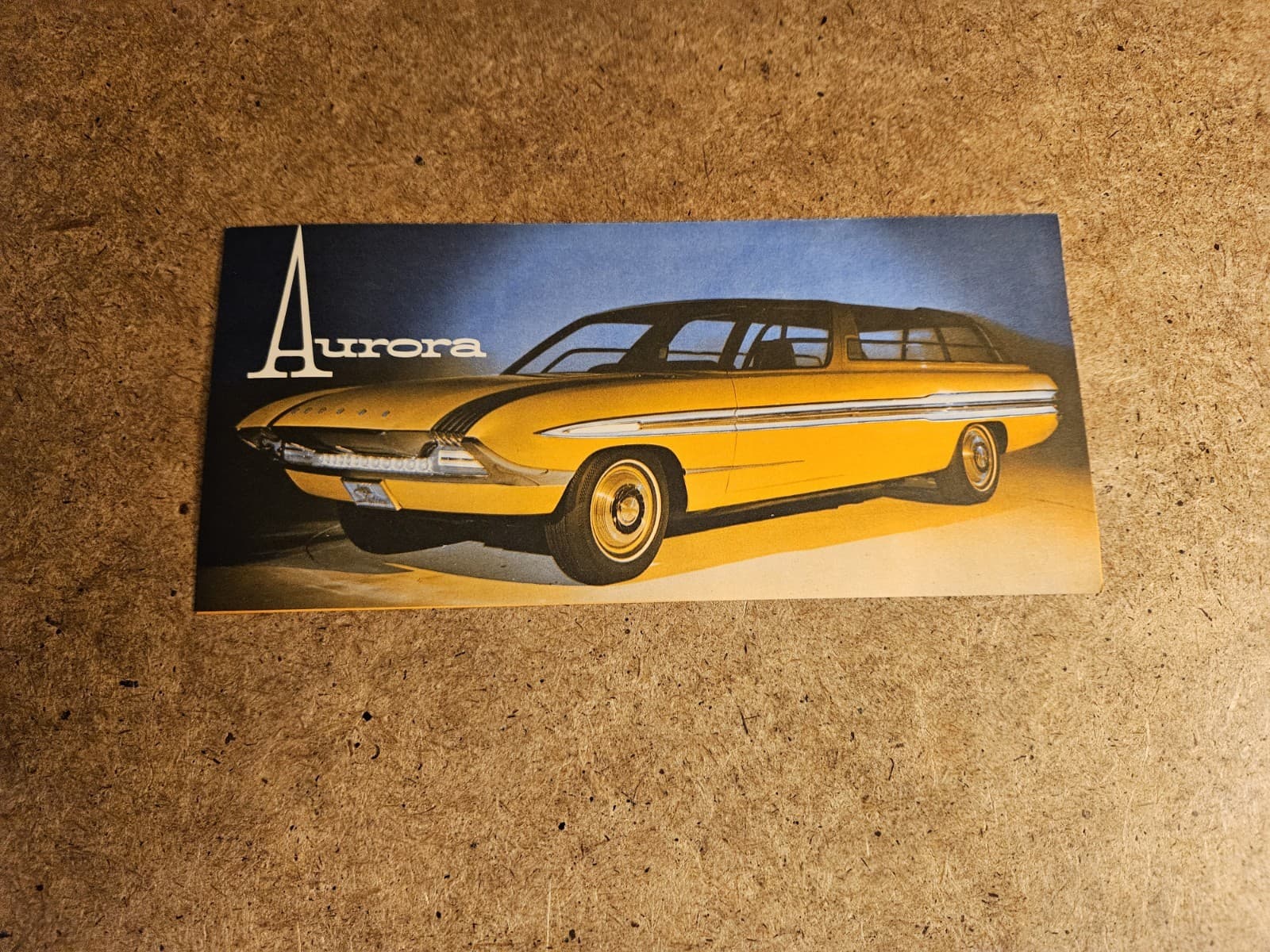 NY WORLD'S FAIR 1964 AURORA  CAR BROUCHURE 3