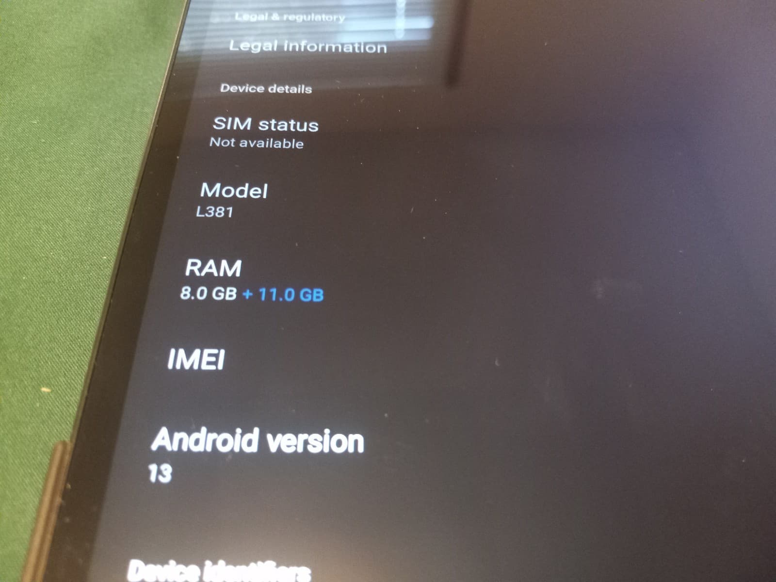 Powmus 10.1" Tablet Android 13 w/Case 8GB Ram Bundle 6