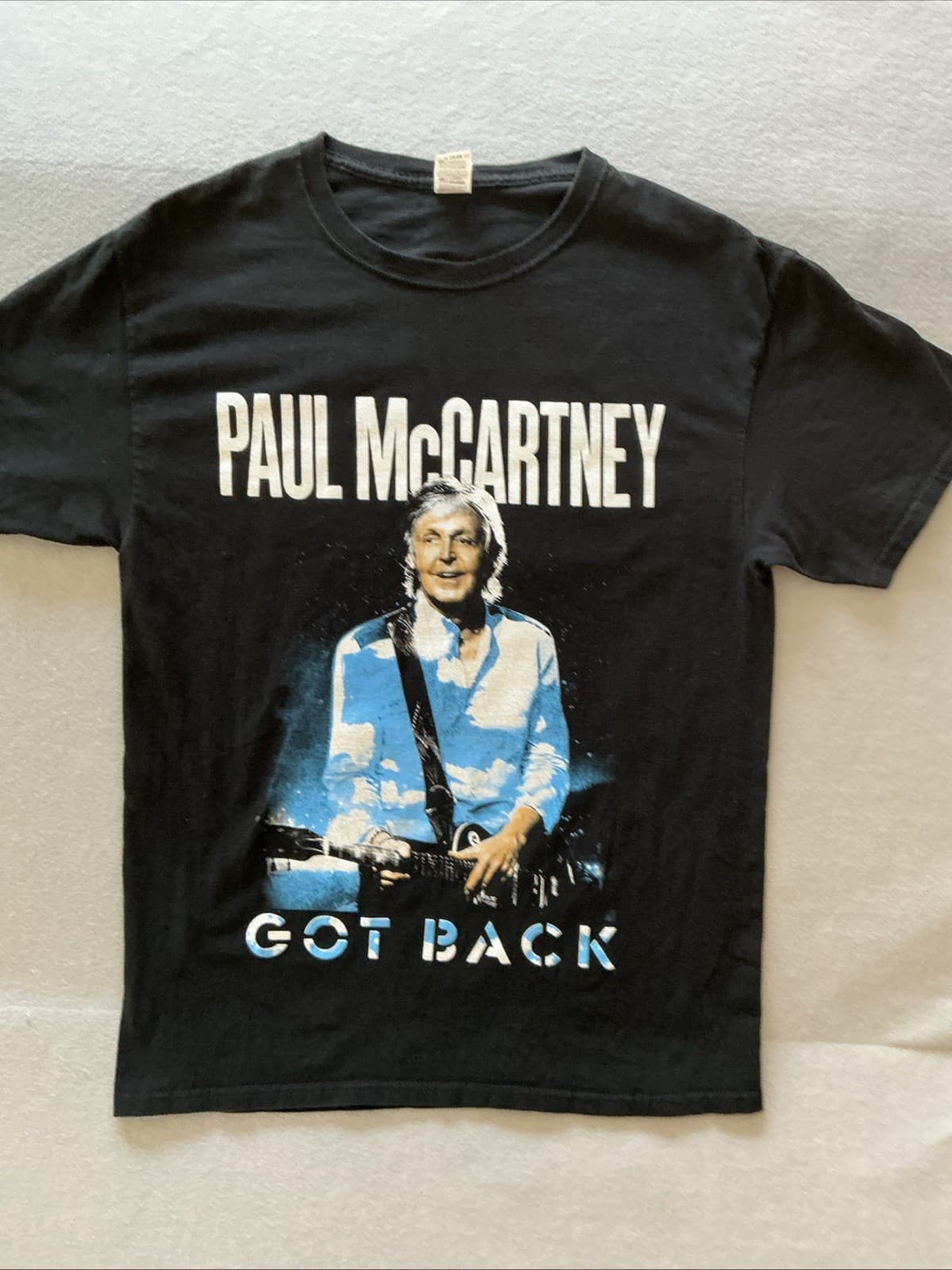 Paul McCartney 2022 Got Back Tour Concert Shirt W/Tour Dates Preowned Very Good 4
