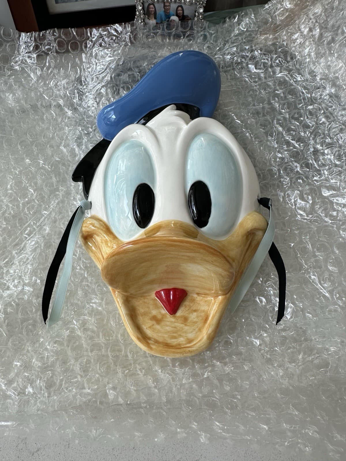 Schmid Walt Disney Ceramic Donald Duck Wall Hanger 9 X 5.5 New In Box 2