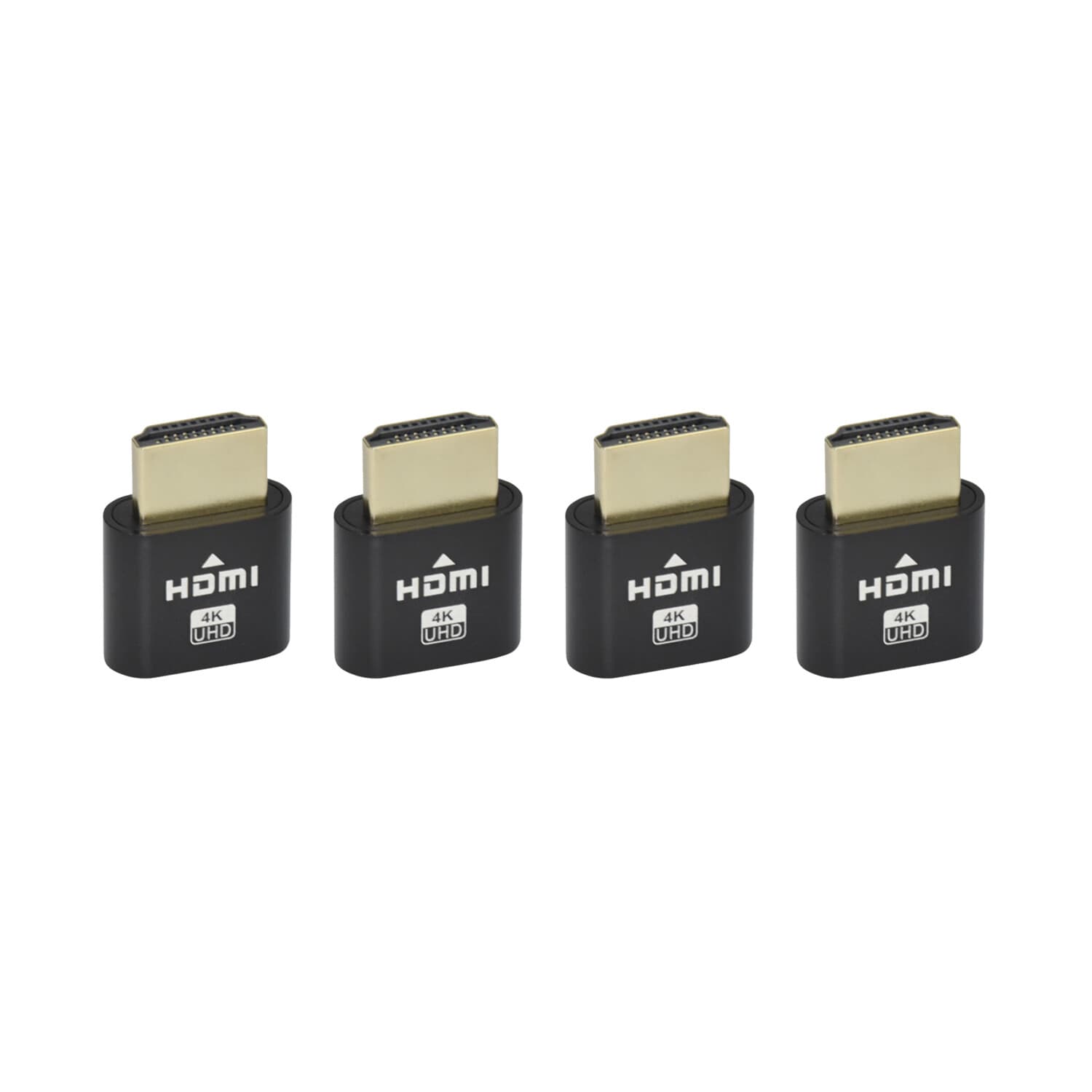 4-pk 4K HDMI Dummy Plug Display Emulator Virtual Monitor Headless Adapter 1080P