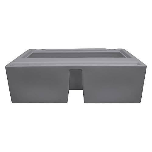  36-Inch Pontoon Bench Seat Base Grey 4