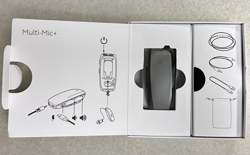 New Multi Mic+ Plus Wireless Mic For Resound Nexia, Vivia & Savi Hearing Aids. 4