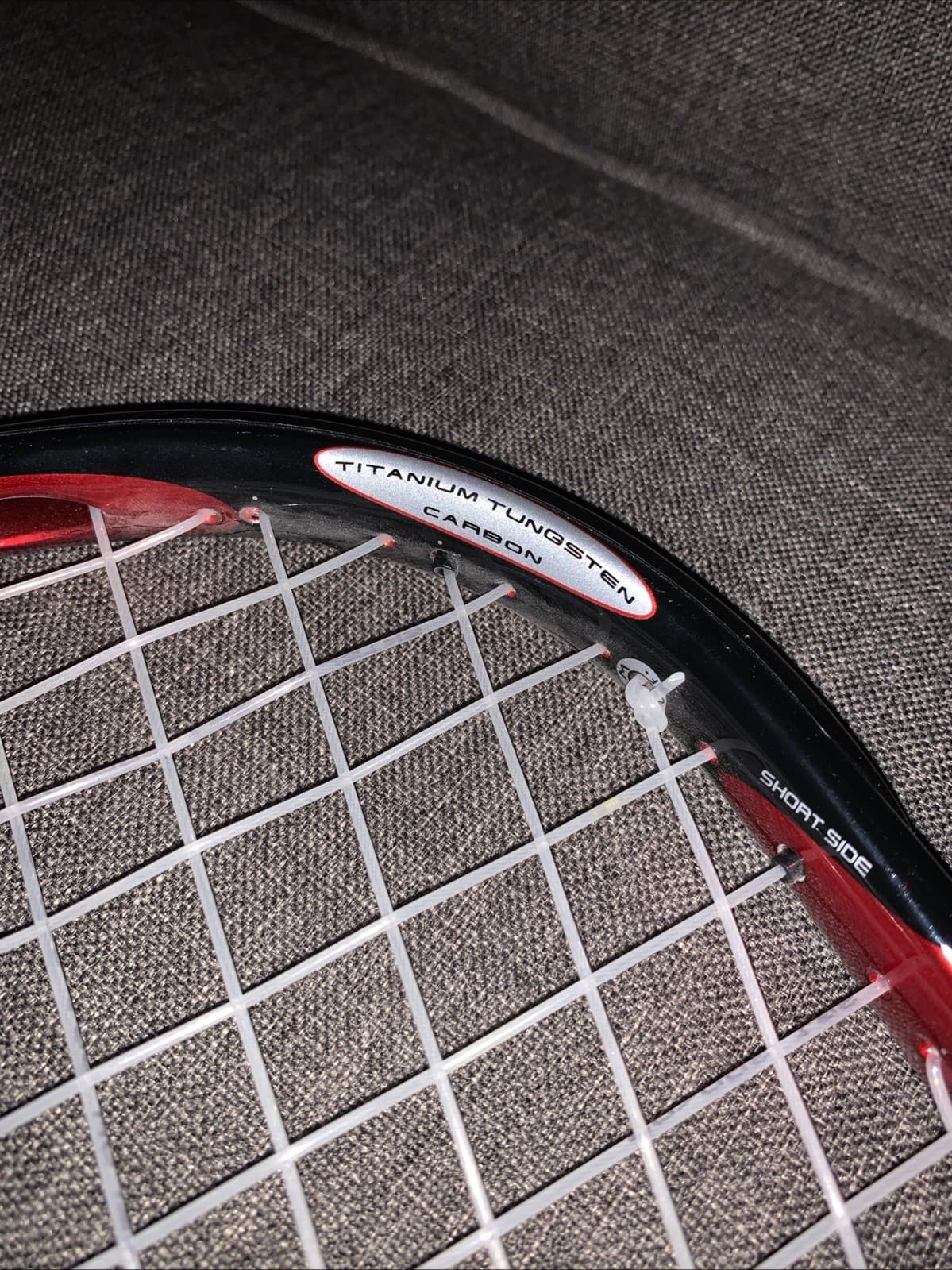 Ektelon O3 Red 2700 Racquetball Racquet Titanium Tungsten Carbon 6