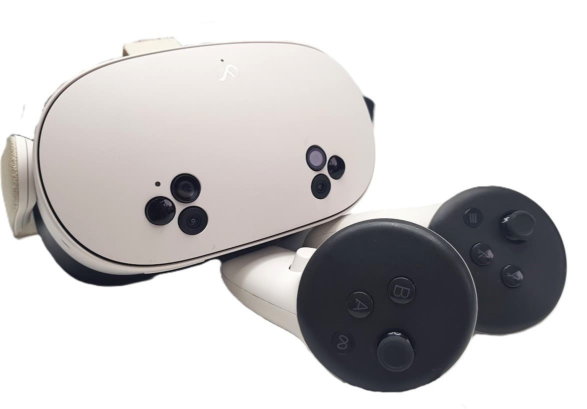 Meta QUEST 3S VR Headset Gaming Device w/ Controllers + Case 256Gb P97 2