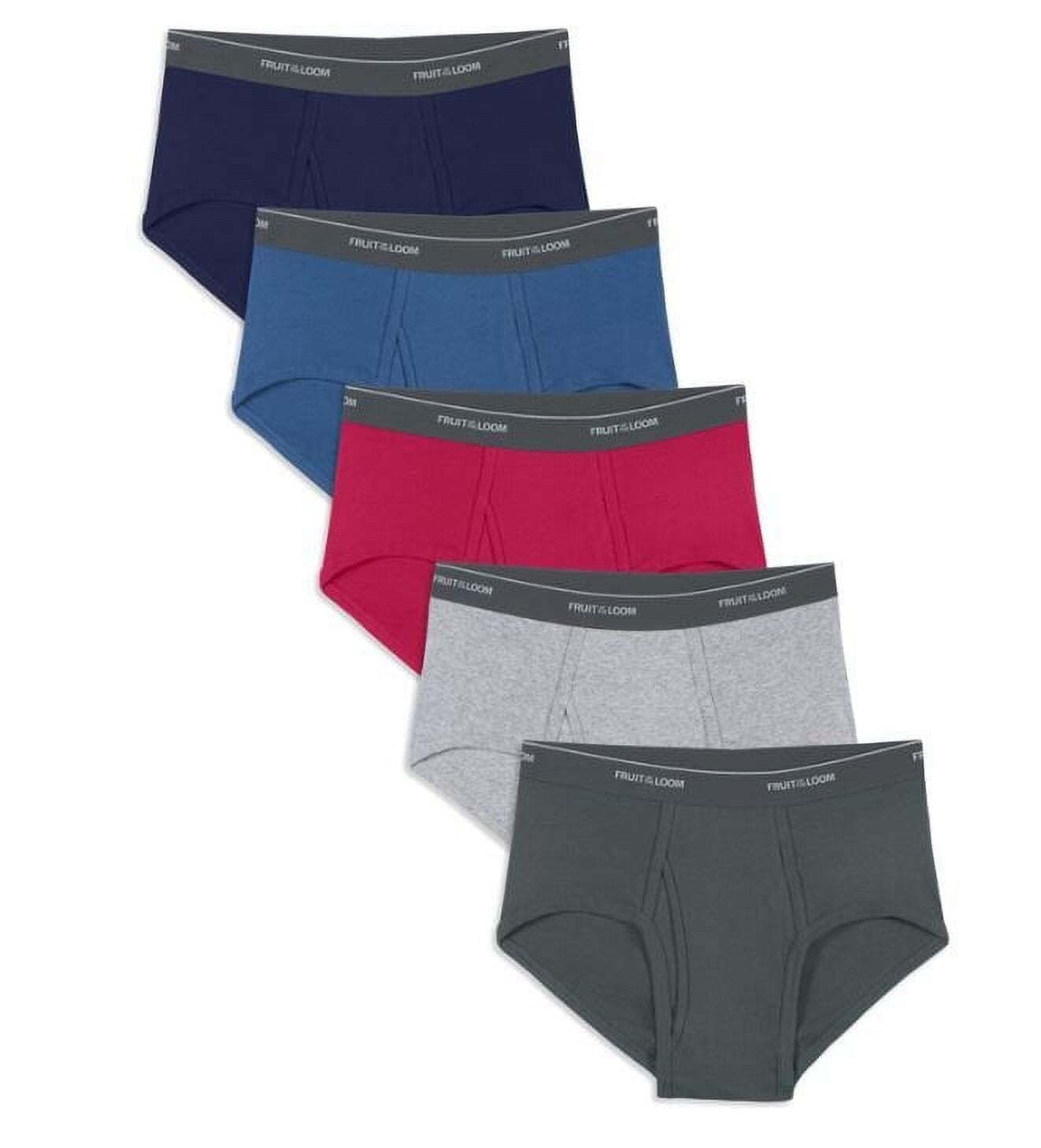 Fruit of the Loom Men's Assorted Fashion Mid-rise Briefs 3