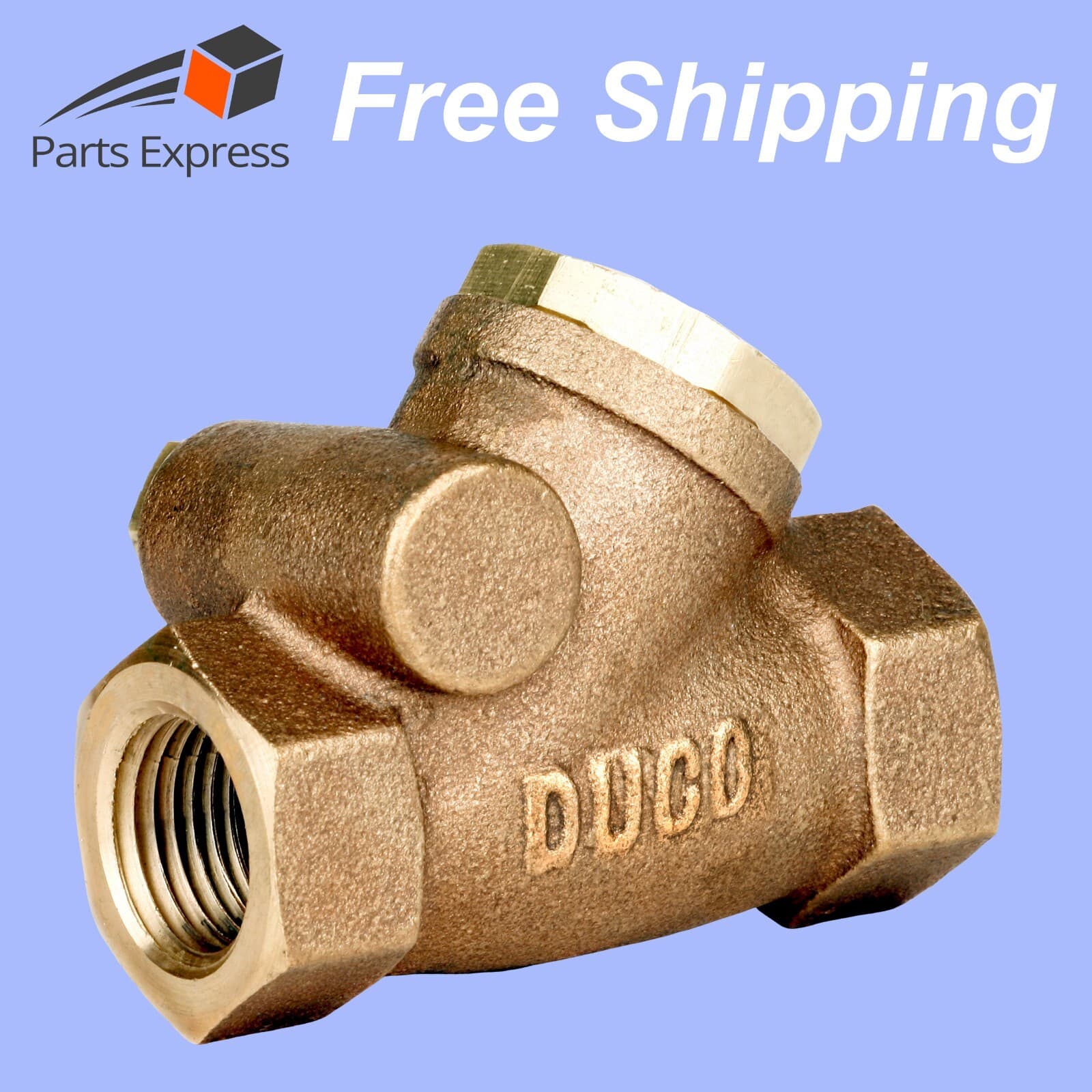 1/2" SWING CHECK VALVE (BRONZE, 200 WSP) FOR HIGH PRESSURE STEAM, ASME, #62