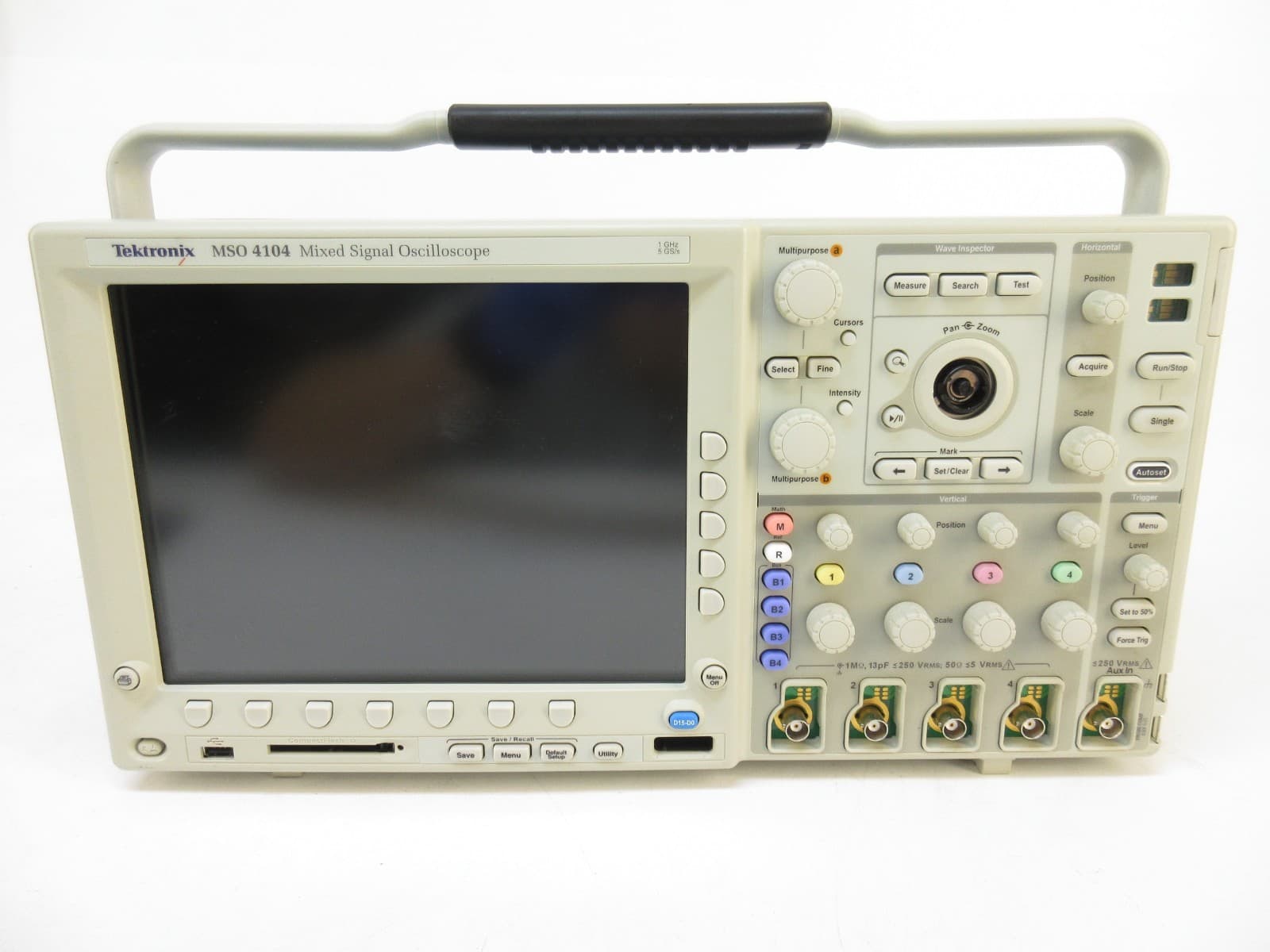 Tektronix MSO4104 Mixed Signal Digital Oscilloscope 1GHz, 4 + 16Ch 2