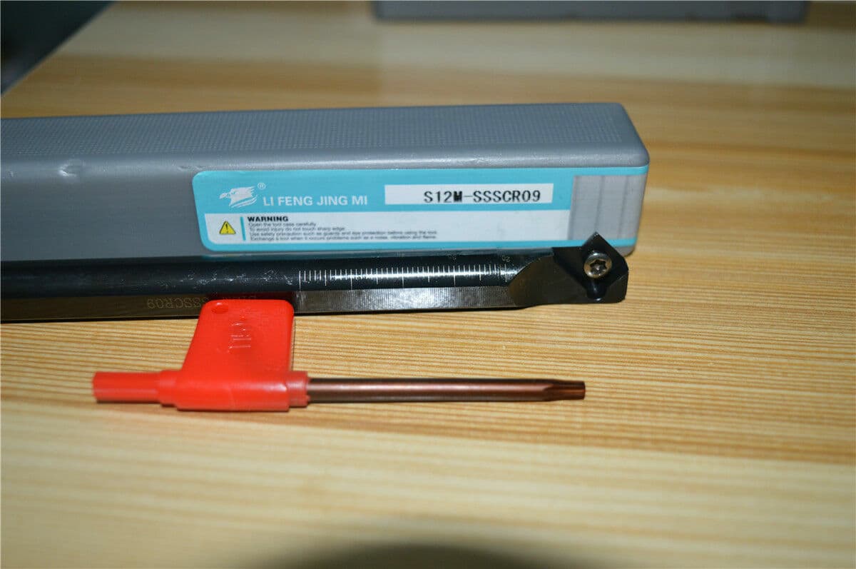 S12M-SSSCR09 Inner INDEXABLE BORING BAR SHANK RIGHT HAND 45 Degree CNC Lathe