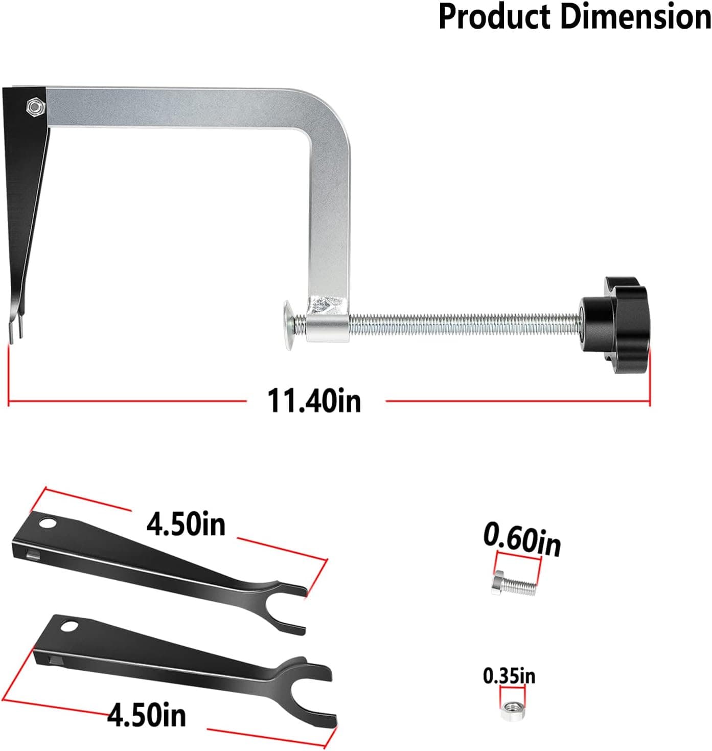 23300 Small Engine Valve Spring Compressor,Two Jaw Sizes-23360 Large Jaw and 233 6