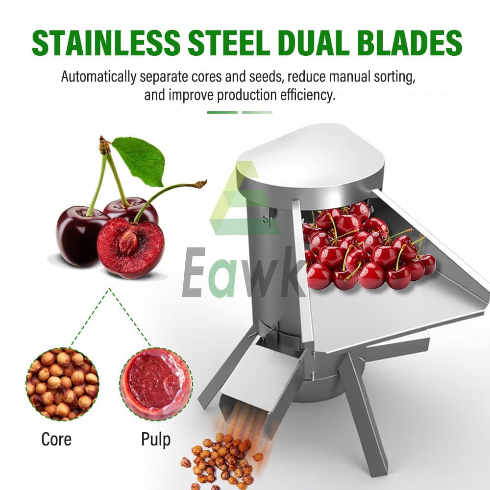 Commercial Fruit Food Processor Machine Electric Cherry Core Remove Machine 3