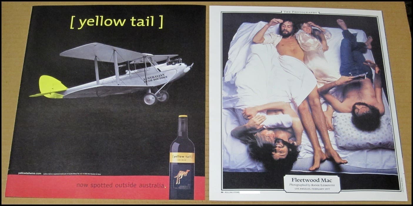 2004 Kurt Cobain Jim Morrison 2-Page RS Photos Mark Seliger Joel Brodsky Photo 5