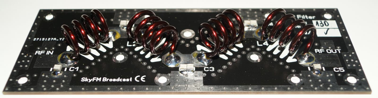 0-1000W 88-108MHz 9 pole Low pass filter LPF for FM Broadcast transmitter  2