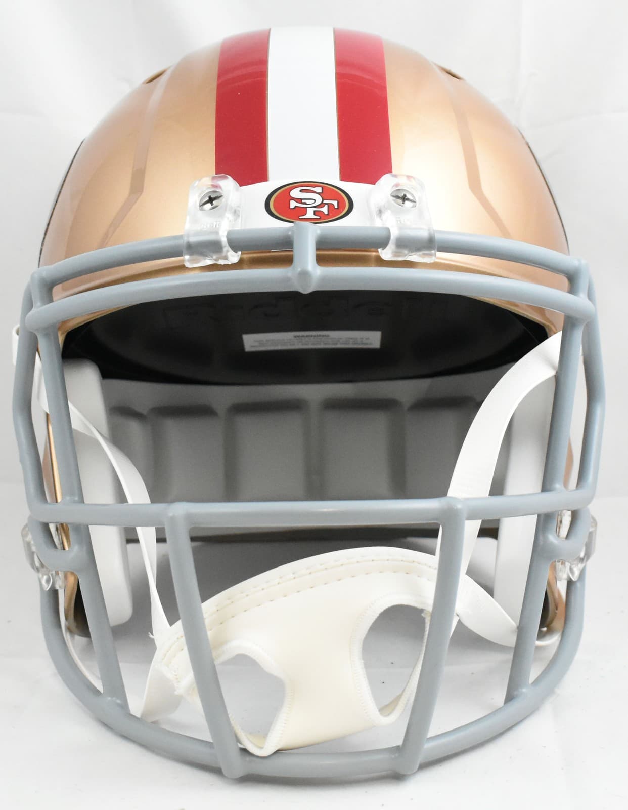Fred Warner Autographed San Francisco 49ers F/S Speed Helmet - Beckett Holo 3