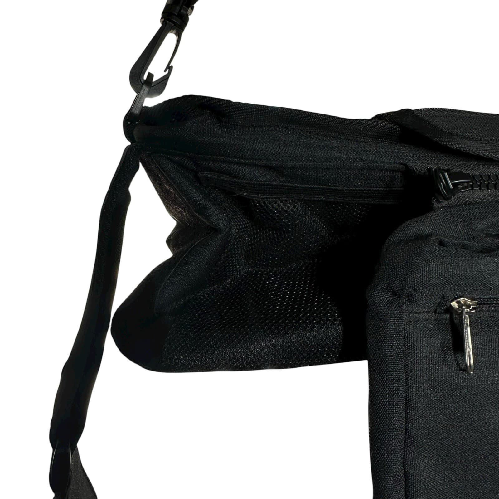 Vorspack Black Baby Stroller Organizer Detachable Bag w/ Bottle Cup Phone Holder 3