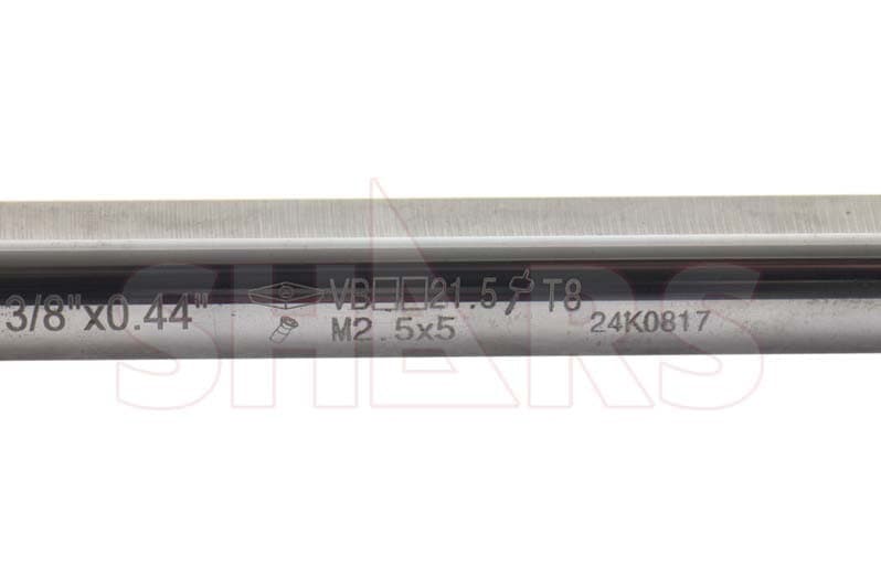3/8" RH SVJBR Coolant Through Indexable Solid Carbide Boring Bar VBMT S] 2