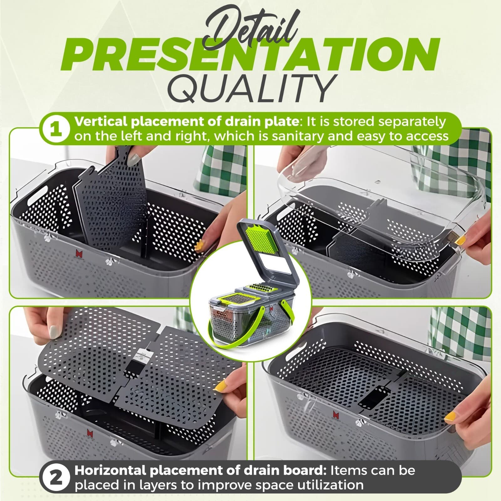 Vegetable Chopper 22 in 1 – For Vegetables, Fruits, and Onions - Multifunctional 6