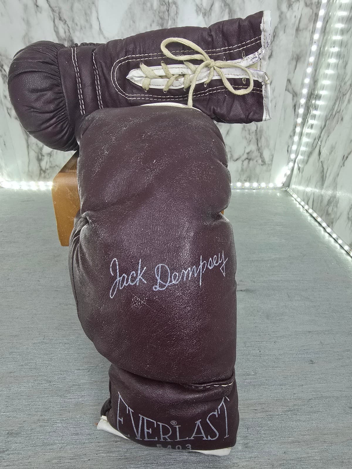 1950's Everlast Childrens Jack Dempsey Leather boxing gloves
