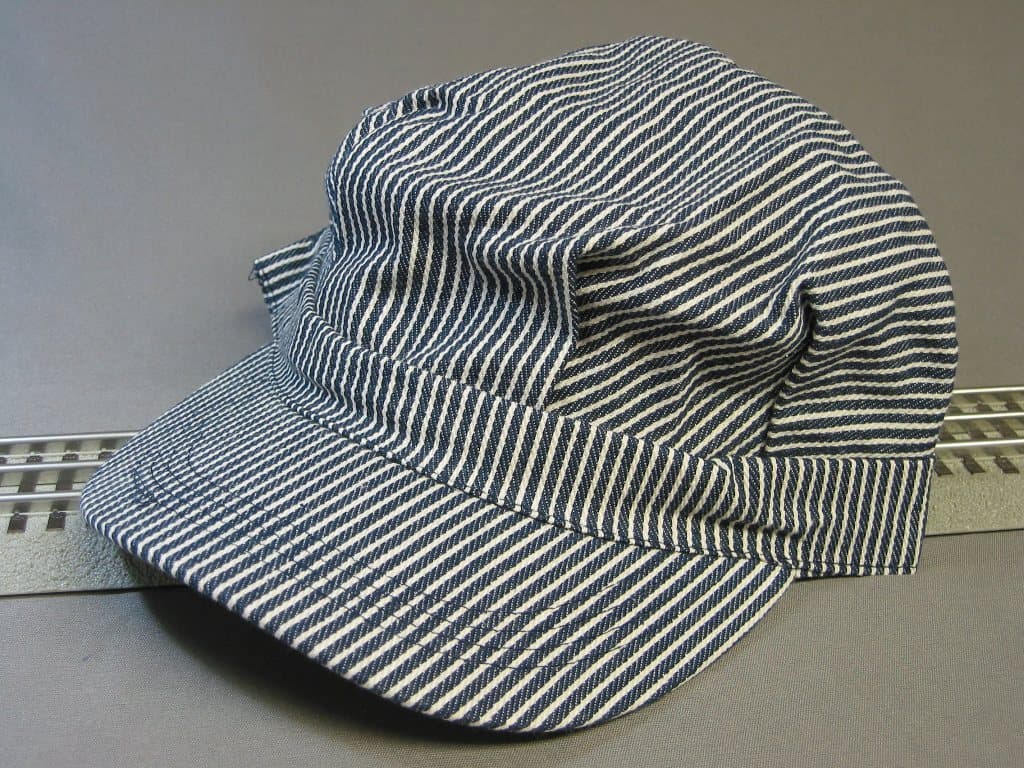 RAILROAD TRAIN ENGINEER HAT LARGE SIZE cap lid L BKP200 BKPHTBSA ADULT NEW 2