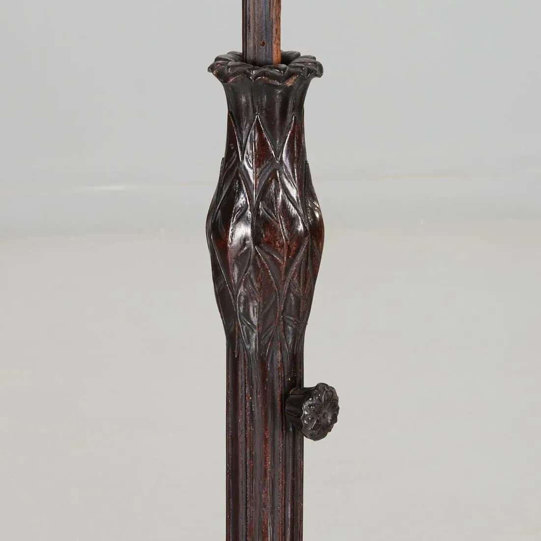 Antique Music Stand, Continental, Art Nouveau, Carved Wood, 1800 /1900's!! 5