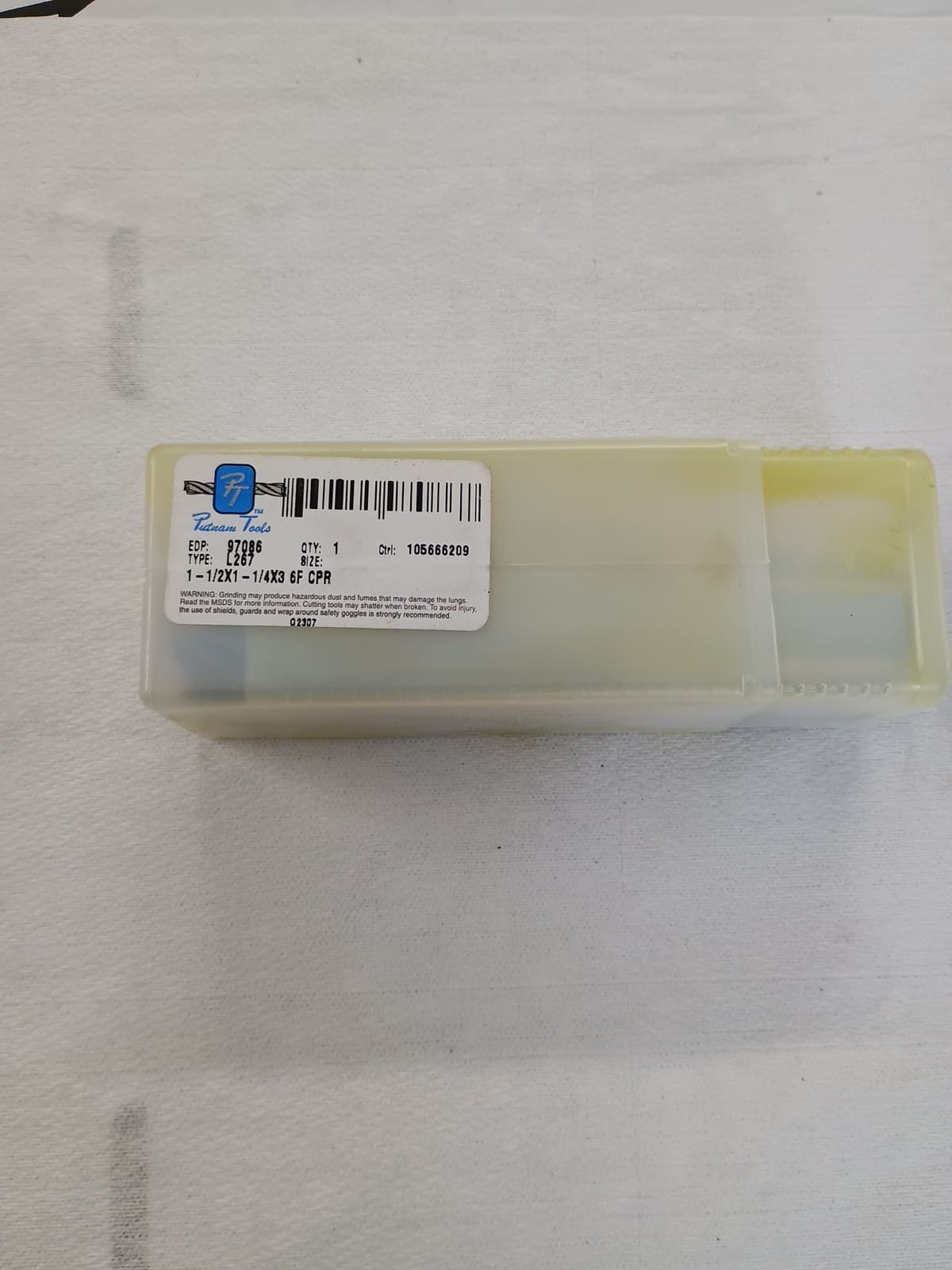 Roughing End Mill 1-1/2" x 1-1/4" x 3" 6 FL Cobalt Putman Tools 5