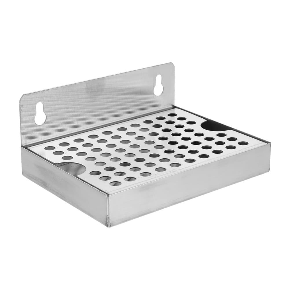 Stainless Steel Drip Tray: Beer Dispenser Drain Plate 6"X4.5" - Homebrew Keg
