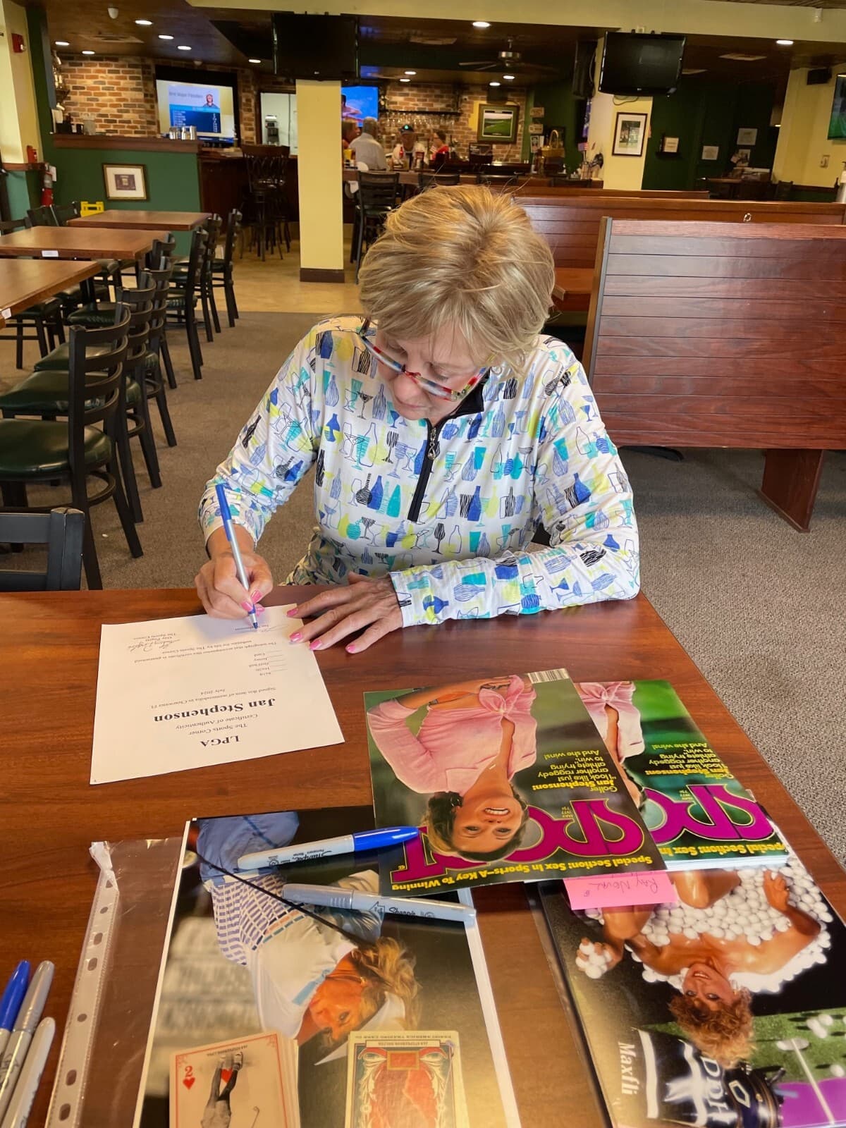 Jan Stephenson signed 8x10 Photo W/COA 6