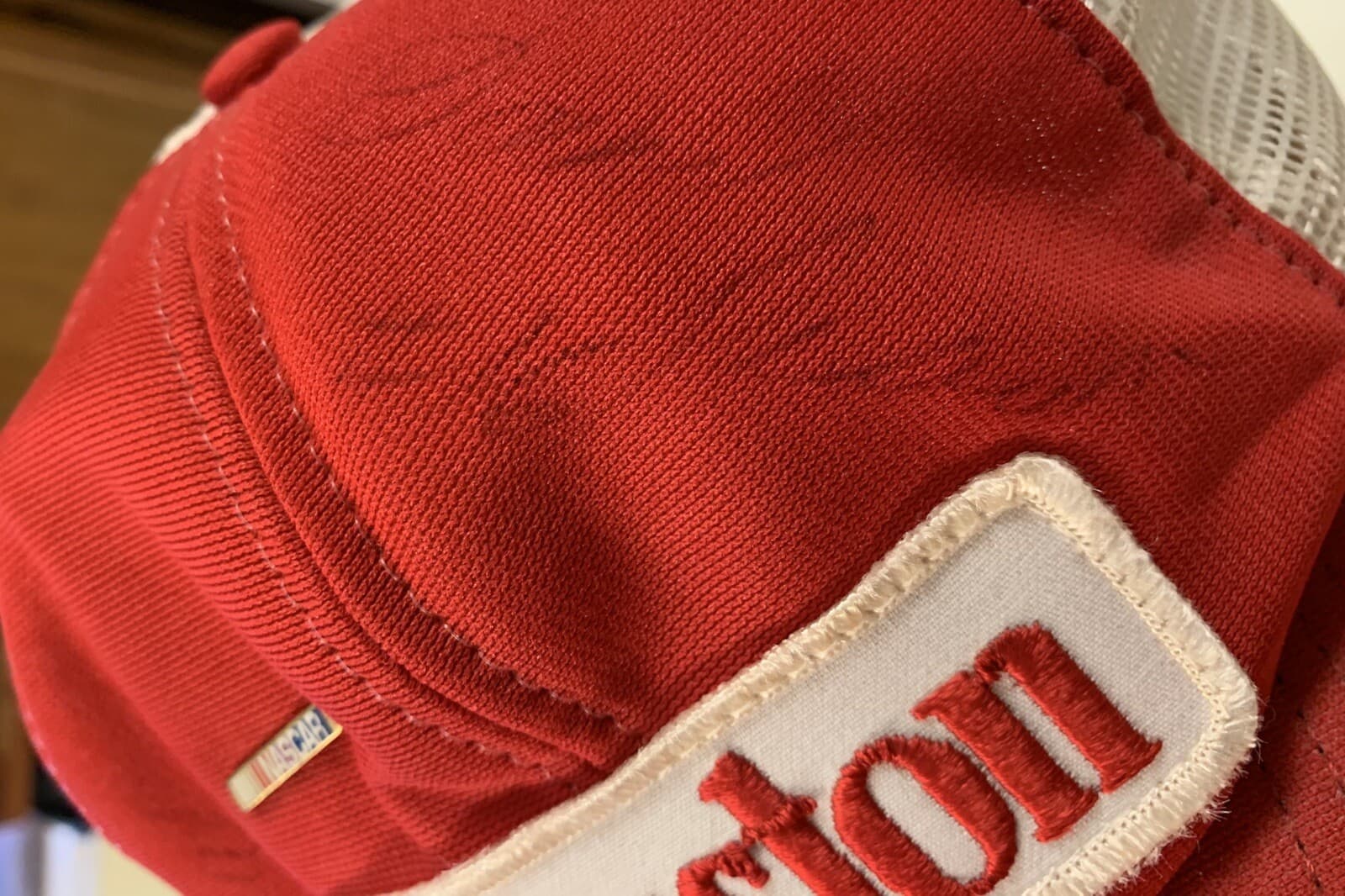 Nascar Hat Multiple Signatures / Autographs Greenville-Pickens Speedway WINSTON 6