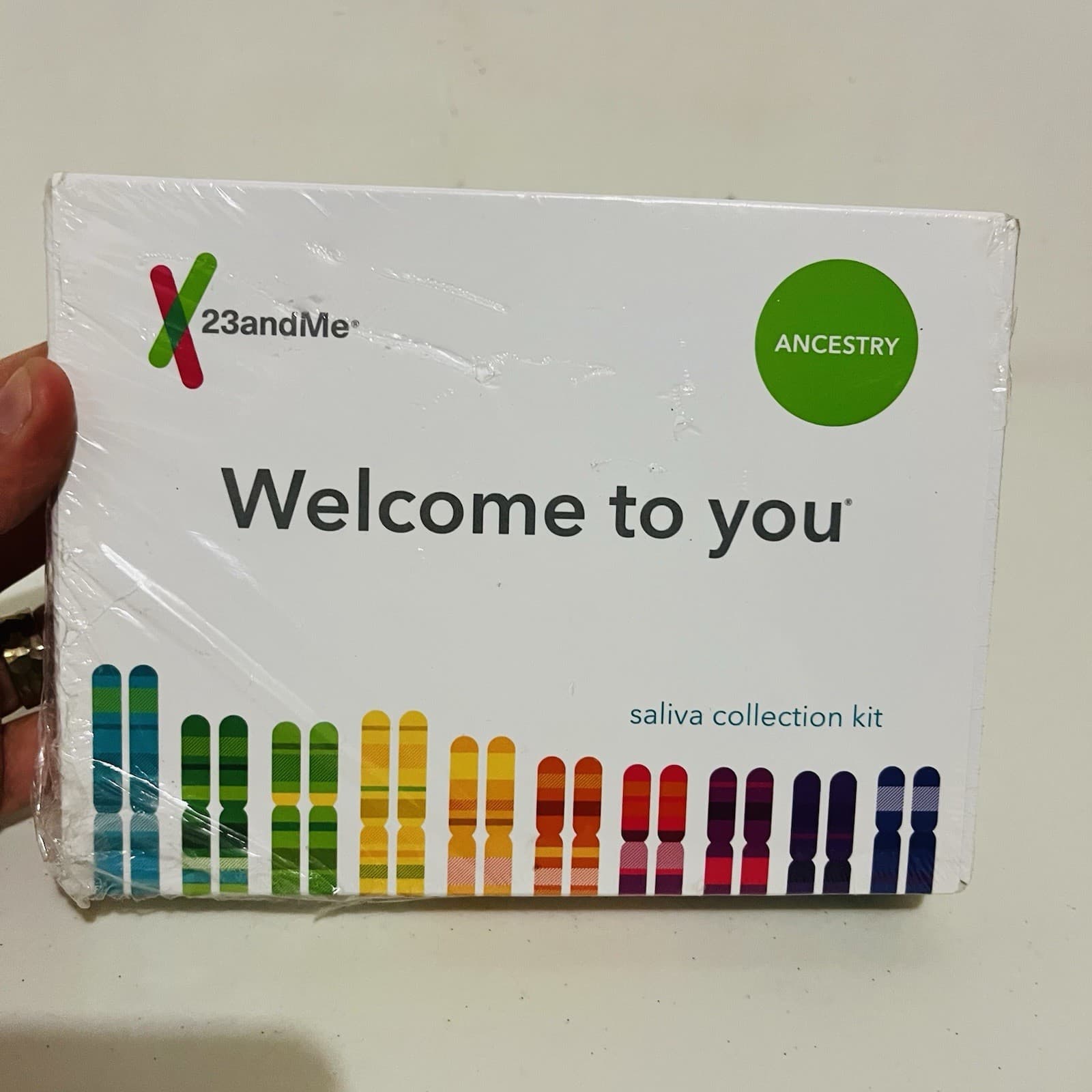23 and Me Ancestry DNA Saliva Collection Kit EXP 05/19 Sealed