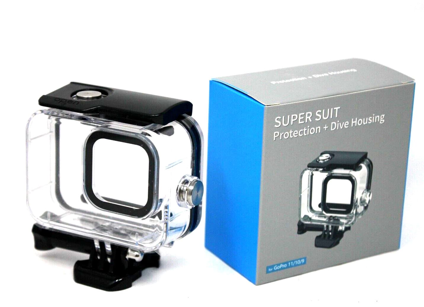 2 X Waterproof Case for Gopro 13 ,12 ,11 ,10, 9  Dive Protect Underwater Housing 6