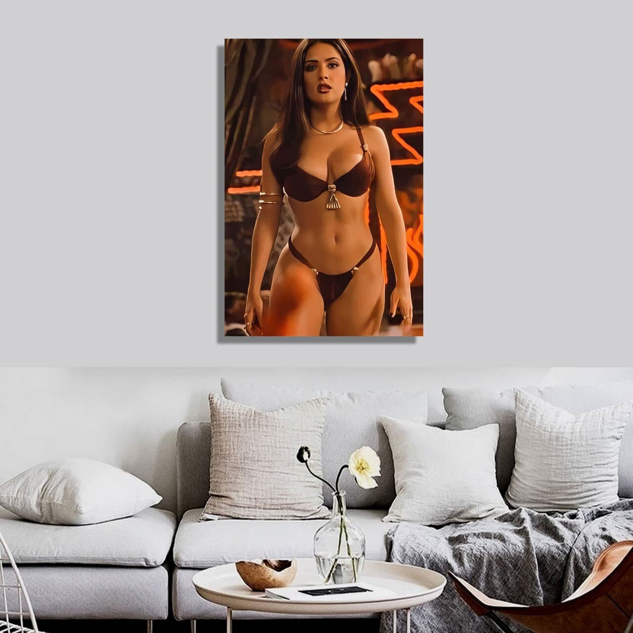 Salma Hayek Poster 24x36 Inch Photo Rare Print Wall Art Print - SH2 4