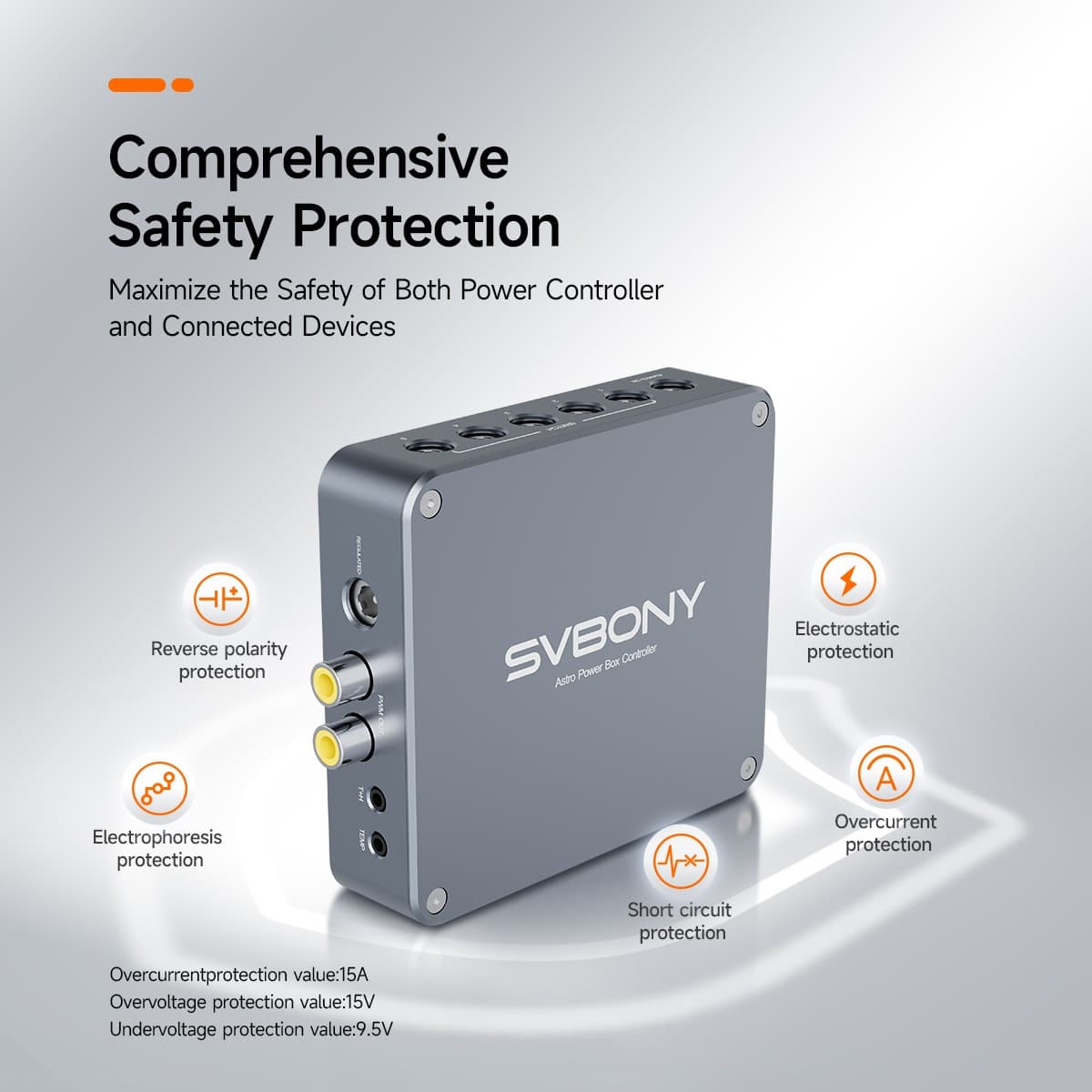 SVBONY SV241 Pro Astronomical Telescope Power HUB USB Control, Astrophotography 6