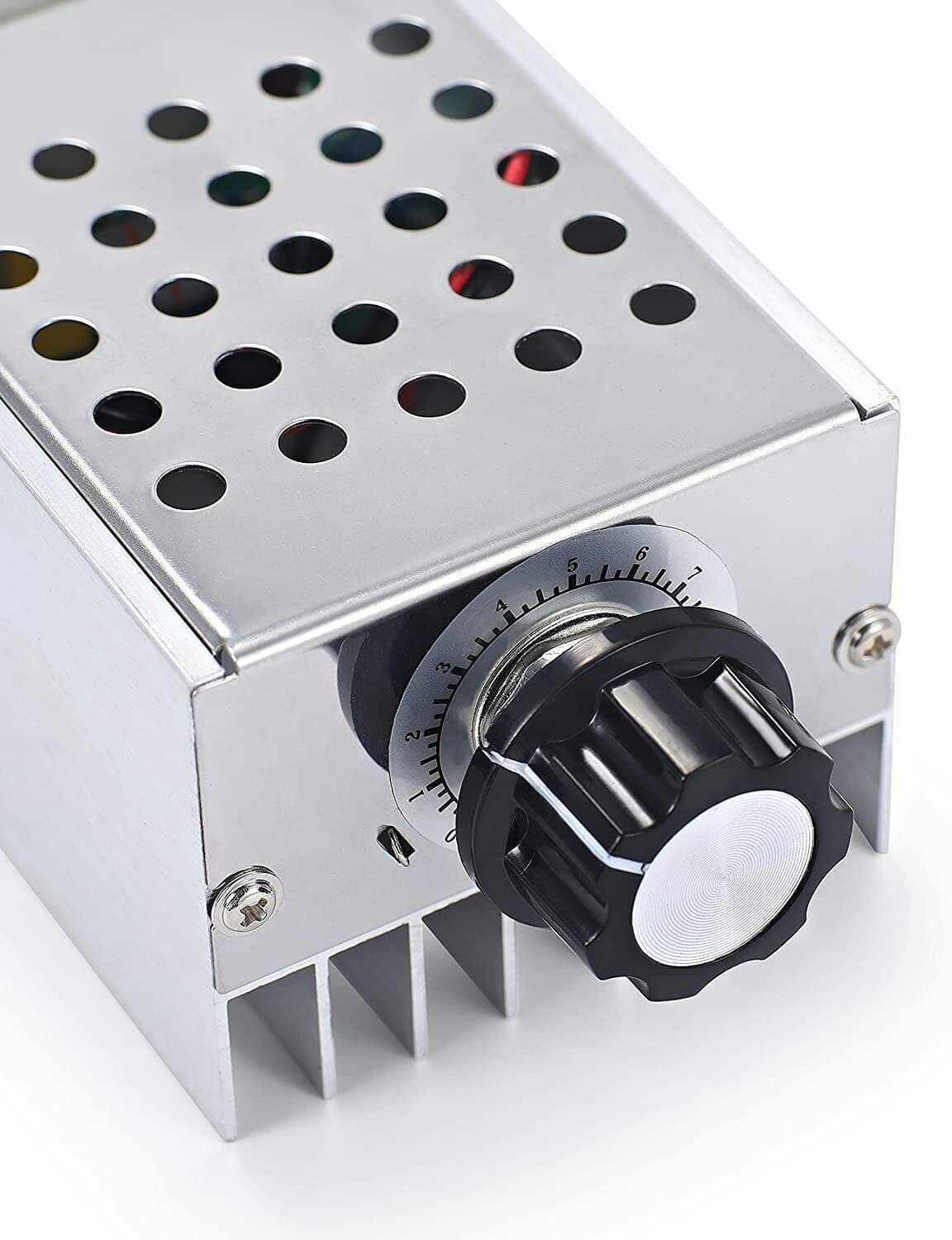 AC 110-220V 6000W SCR Motor Speed Controller Volt Regulator Thermostat Dimmer 6