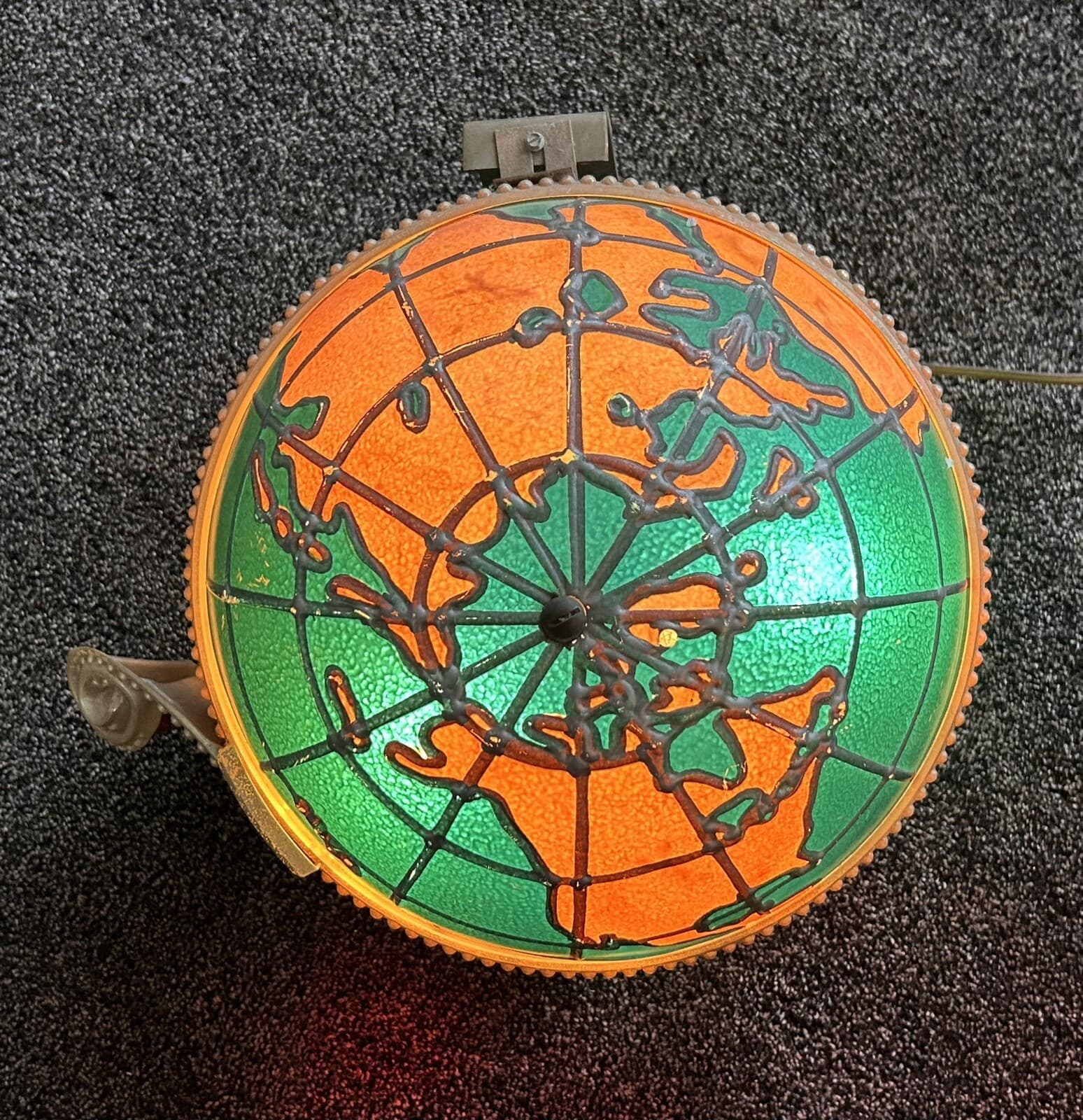 SCHLITZ BEER Lighted Motion Globe Sign Schlitz Globe Working 4