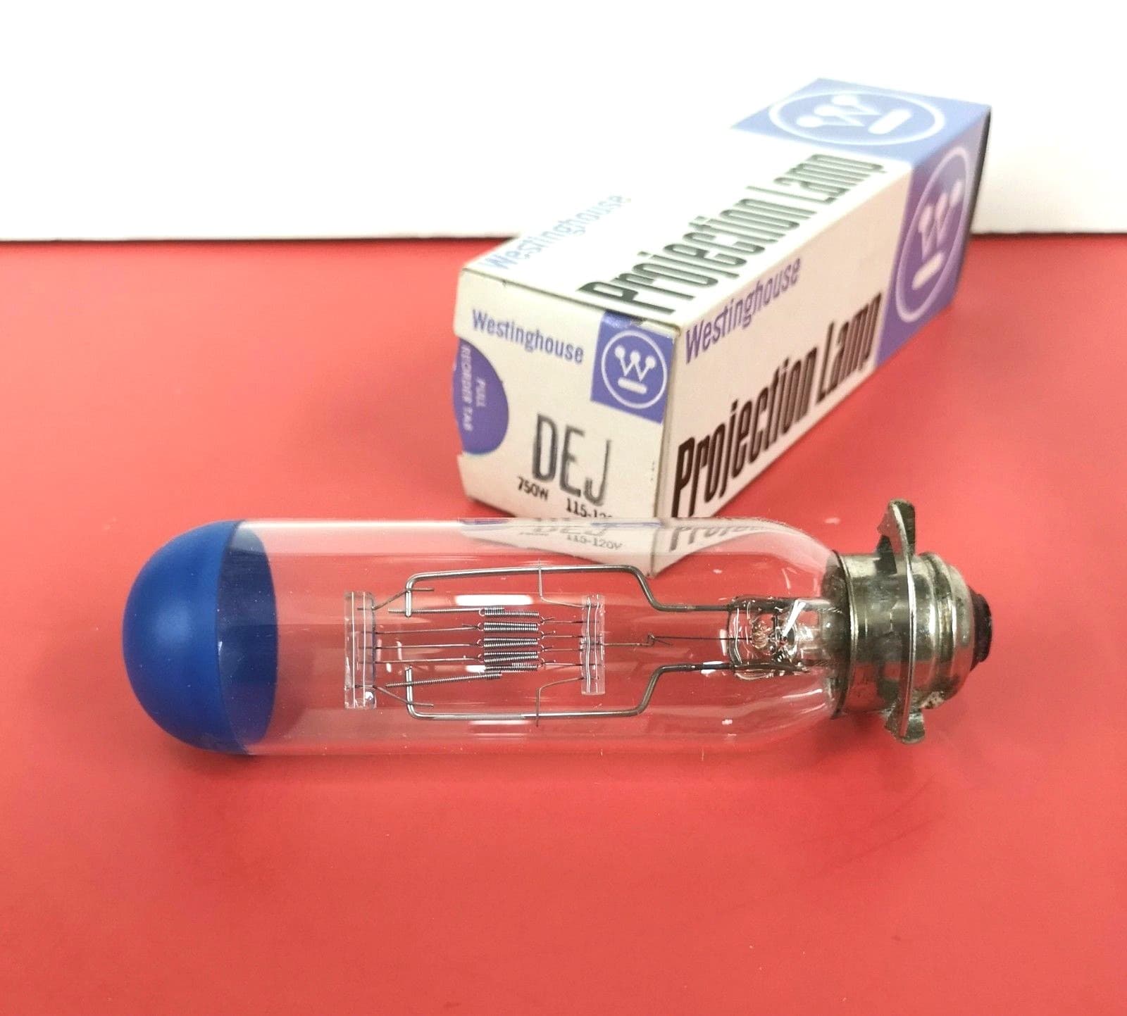 DEJ 750W 115V-125V Projection LIGHT BULB Bell & Howell 16mm LAMP NEW 269302 2